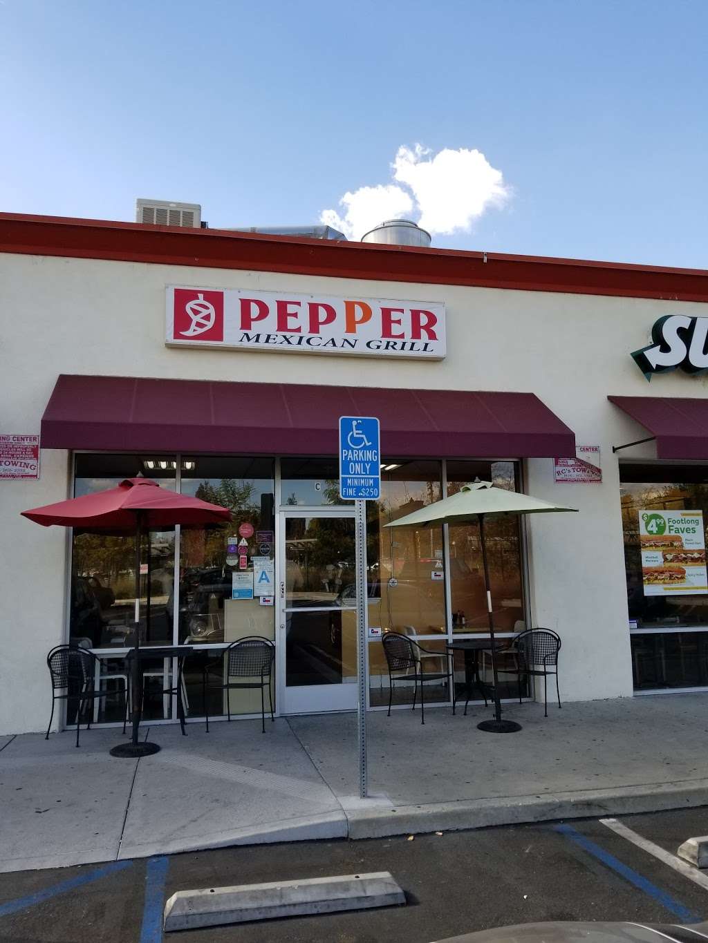 Pepper Mexican Grill | 13321 Burbank Blvd Ste C, Van Nuys, CA 91401, USA | Phone: (818) 616-3997