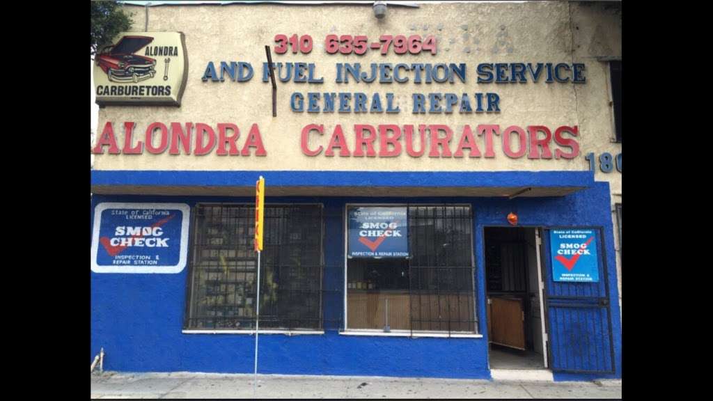 Alondra Carburetors & Smog Check Brake & Lamp Inspections | 1809 E Alondra Blvd, Compton, CA 90221, USA | Phone: (310) 635-7964