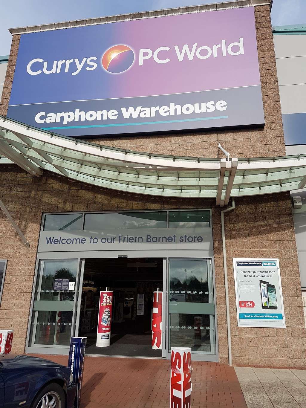 Currys PC World featuring Carphone Warehouse | 11, Friern Bridge Retail Park, Pegasus Way, London N11 3PW, UK | Phone: 0344 561 0000