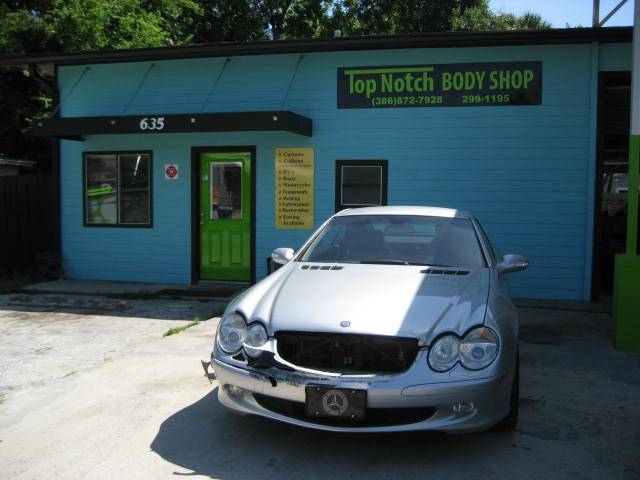 Top Notch Body Shop LLC | 635 Carswell Ave, Holly Hill, FL 32117, USA | Phone: (386) 872-7928