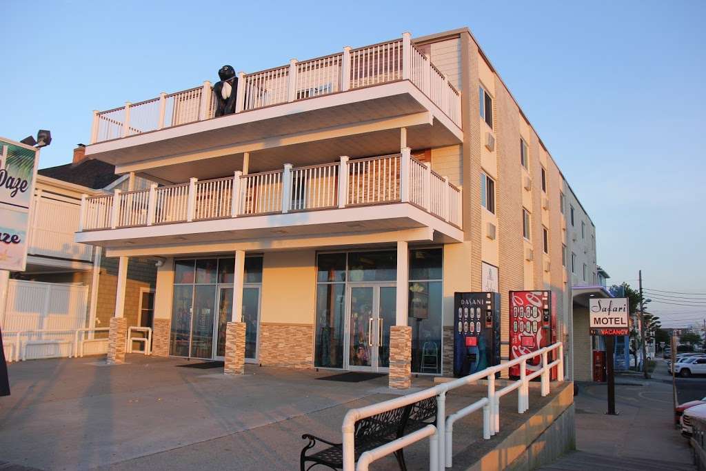 Safari Hotel Boardwalk | 1219 N Atlantic Ave, Ocean City, MD 21842, USA | Phone: (410) 289-6411