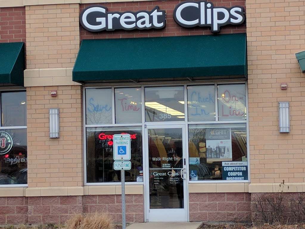 Great Clips | 388 S Weber Rd, Romeoville, IL 60446, USA | Phone: (815) 838-1653