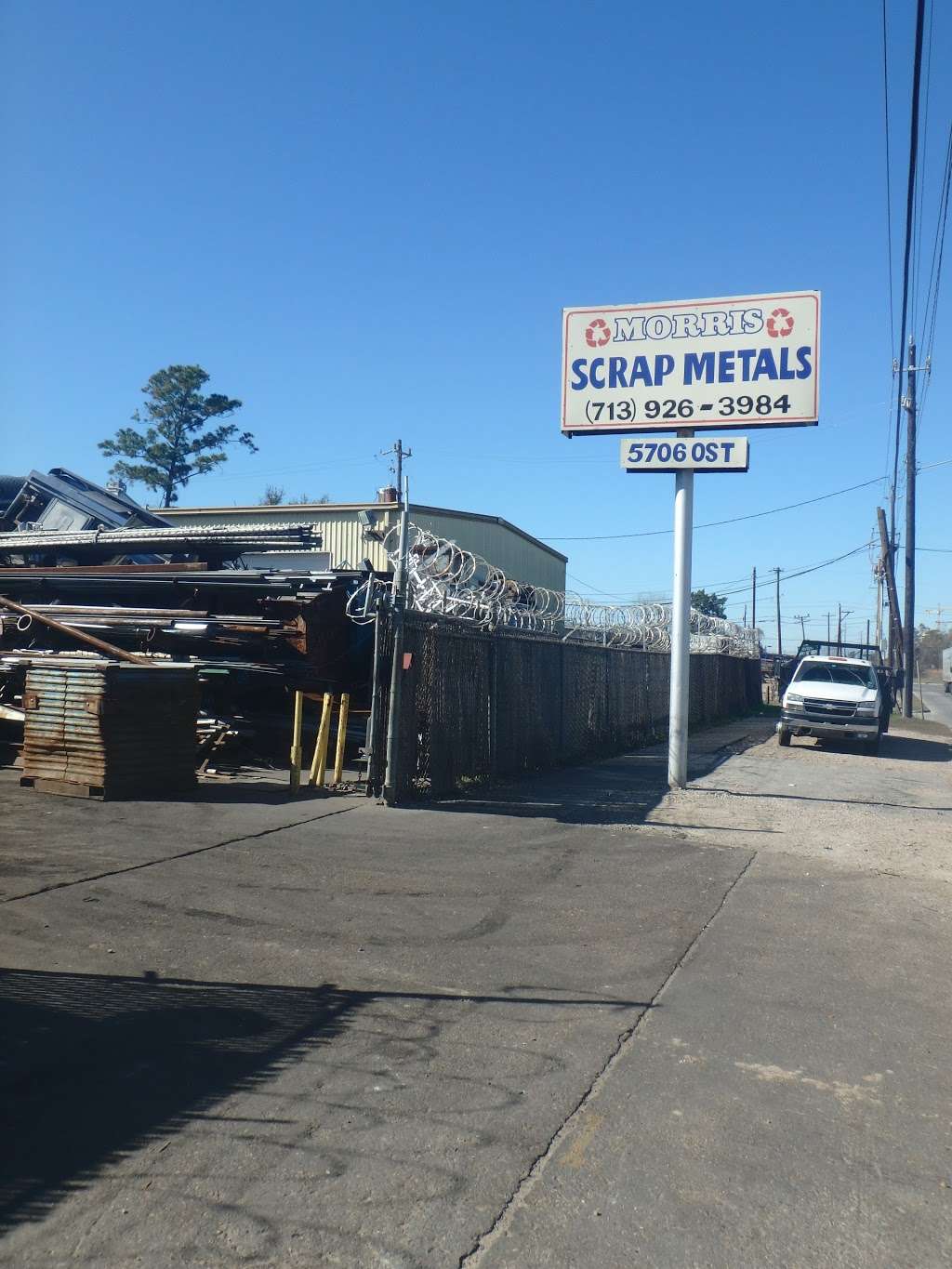 Morris Scrap Metal Co. | 5706 Old Spanish Trail, Houston, TX 77023, USA | Phone: (713) 926-3984