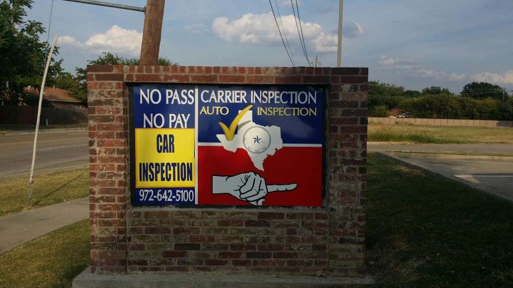 Carrier Inspection | 3705 S Carrier Pkwy, Grand Prairie, TX 75052, USA | Phone: (972) 642-5100