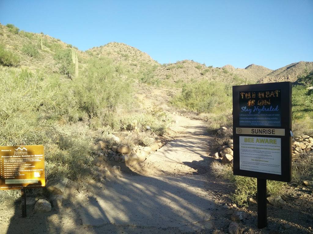 Sunrise Trailhead | 12101 N 145th Way, Scottsdale, AZ 85259, USA | Phone: (480) 619-7974