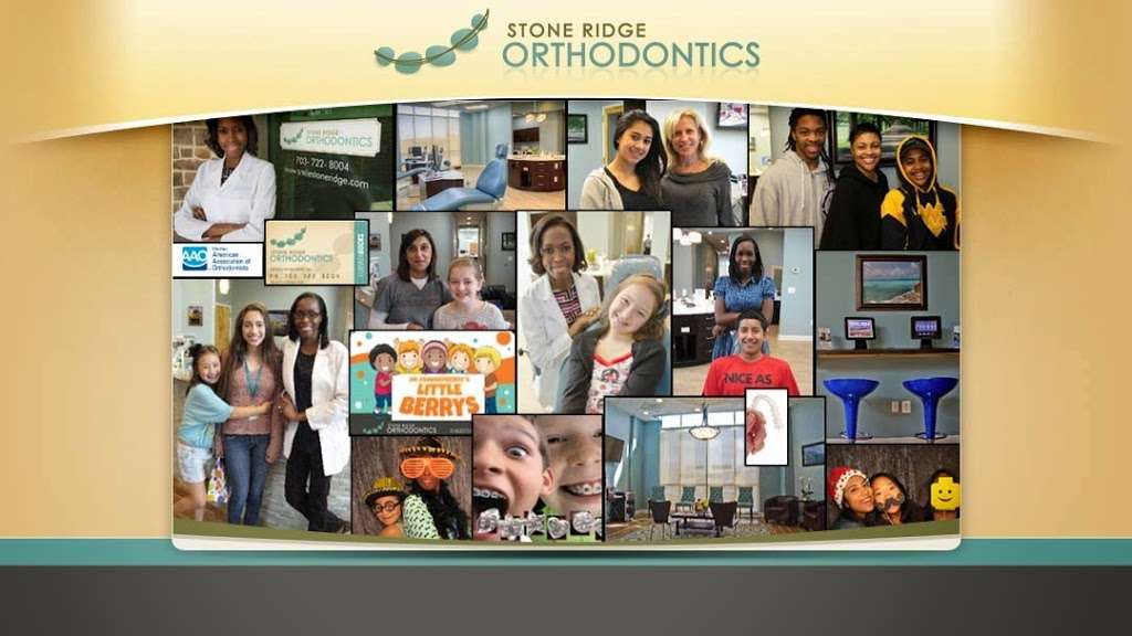 Stone Ridge Orthodontics | 24600 Millstream Dr #101, Stone Ridge, VA 20105, USA | Phone: (703) 722-8004