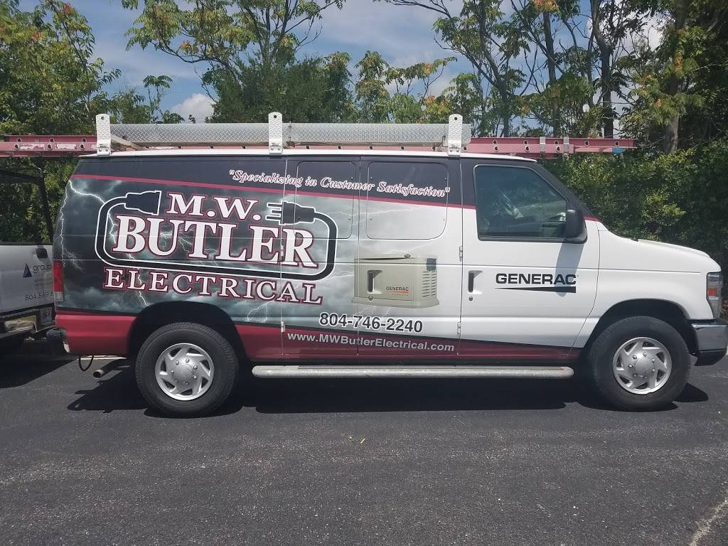 M W Butler Electrical | 8420 Meadowbridge Rd suite i, Mechanicsville, VA 23116, USA | Phone: (804) 746-2240