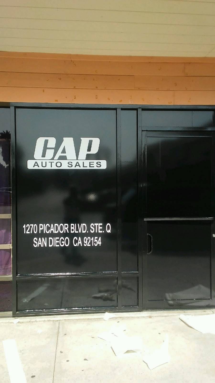 Cap Auto Sales | 1270 Picador Blvd suite q, San Diego, CA 92154 | Phone: (619) 748-5375