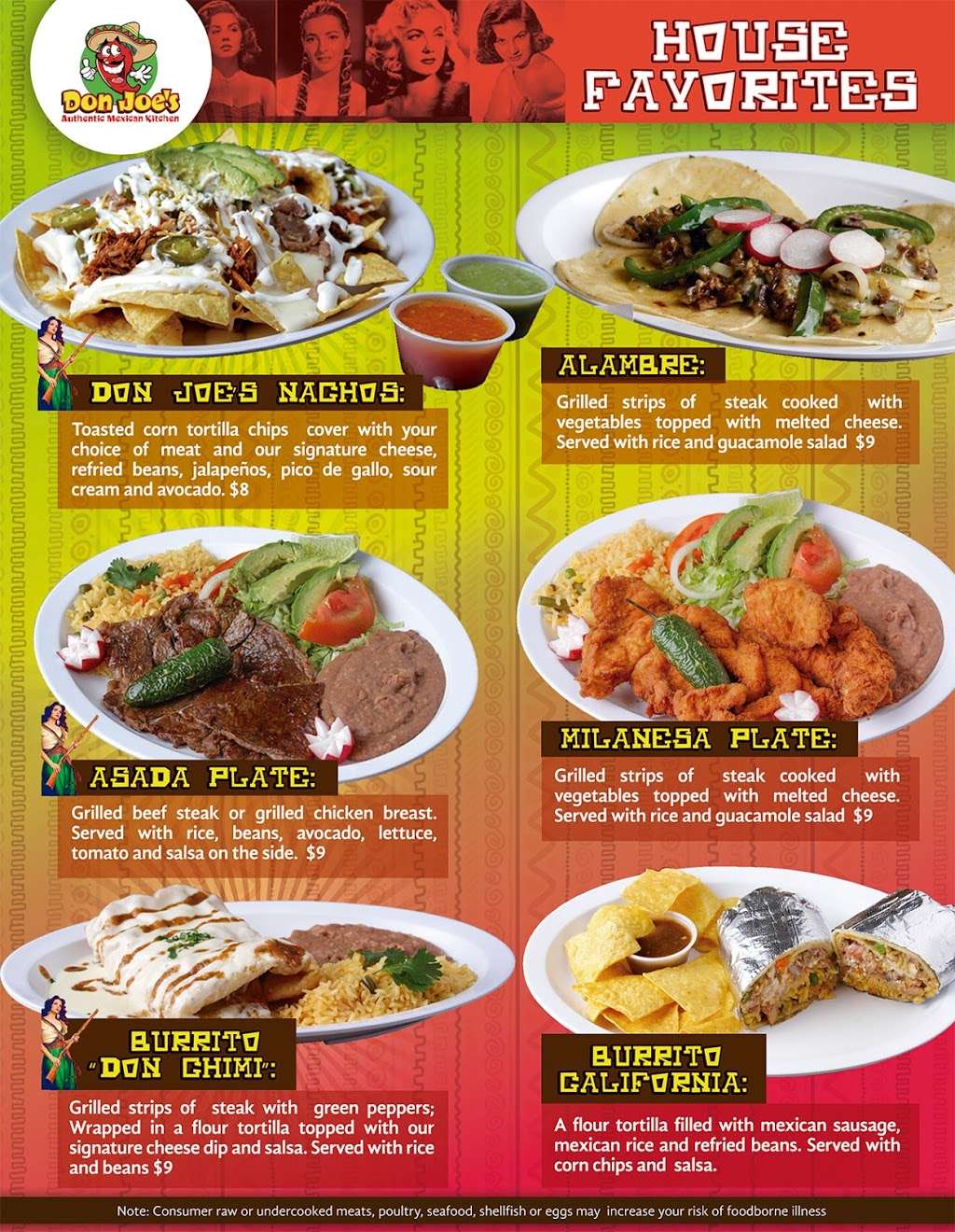 Don Joes Authentic Mexican kitchen | 3702 US-74 F, Wingate, NC 28174, USA | Phone: (704) 233-0102