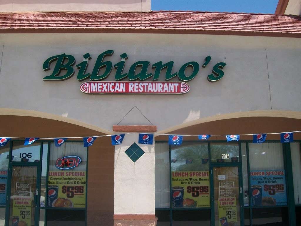 Bibianos Mexican Restaurant | 10651 W Olive Ave #106, Peoria, AZ 85345, USA | Phone: (623) 972-0202