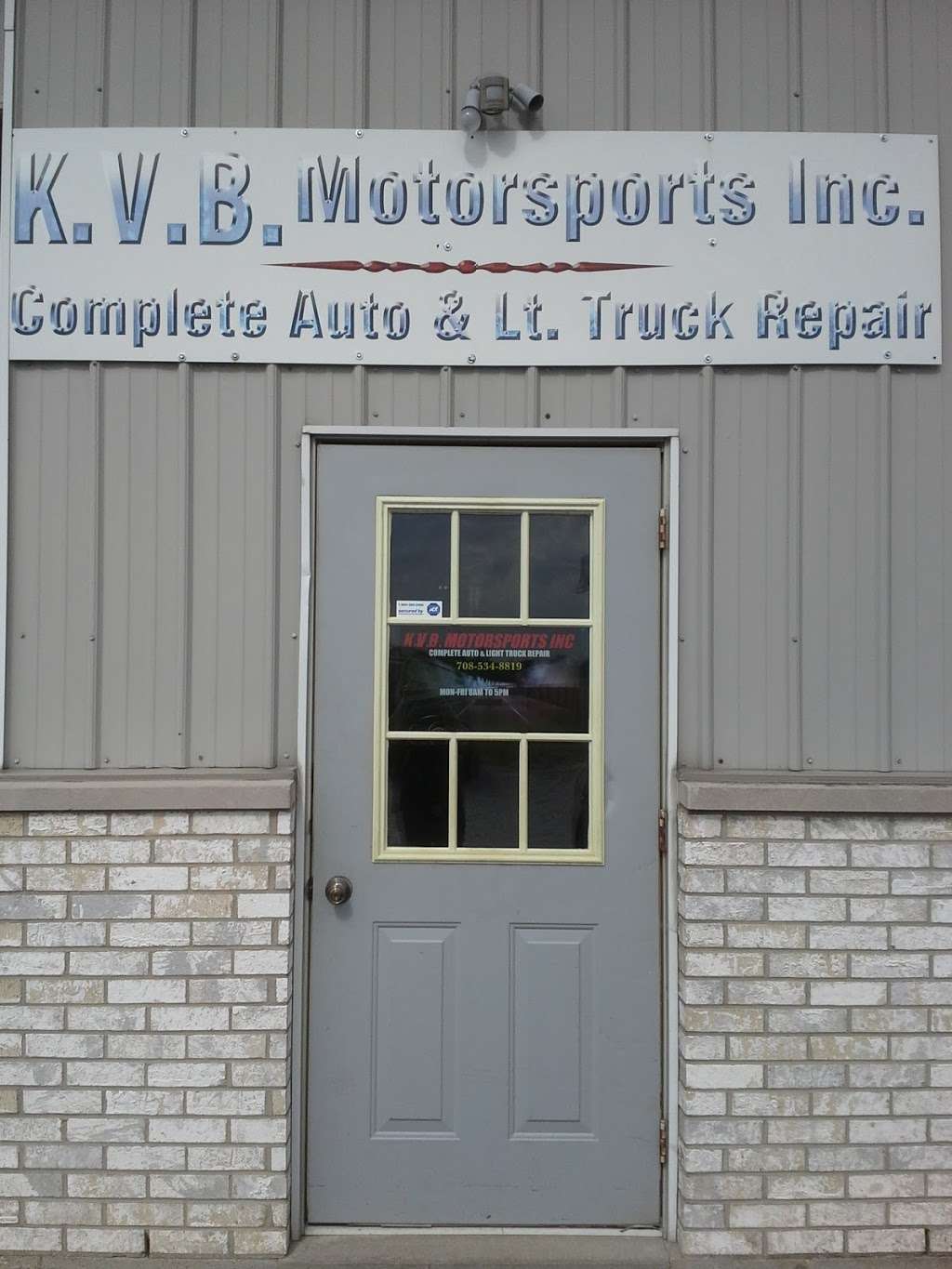 KVB Motorsports | 26022 W Sunset Dr, Monee, IL 60449, USA | Phone: (708) 534-8819