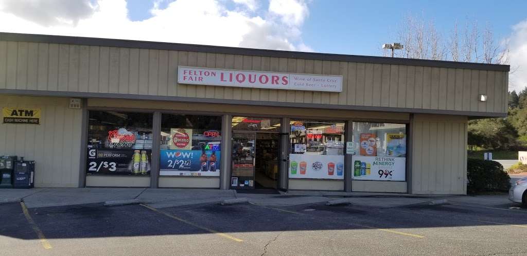 Felton Fair Liquors | 6273 Graham Hill Rd, Felton, CA 95018, USA | Phone: (831) 335-2646