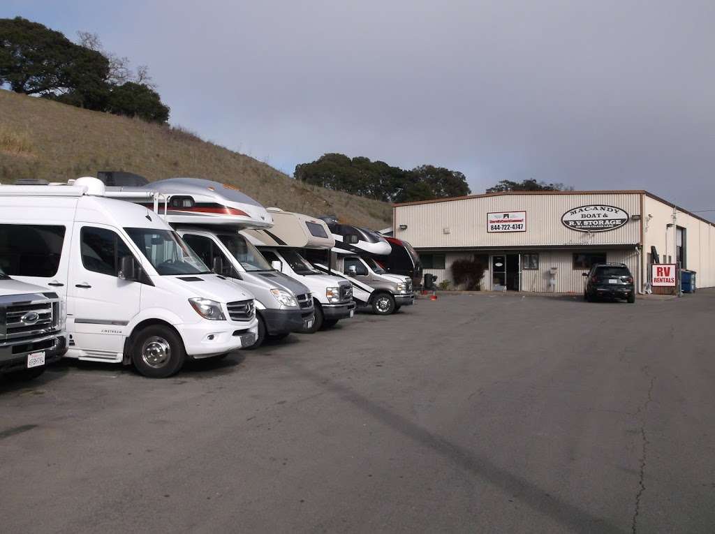 Mac-Andy Boat & RV Storage | 310 Deer Island Ln, Novato, CA 94945 | Phone: (415) 892-0993