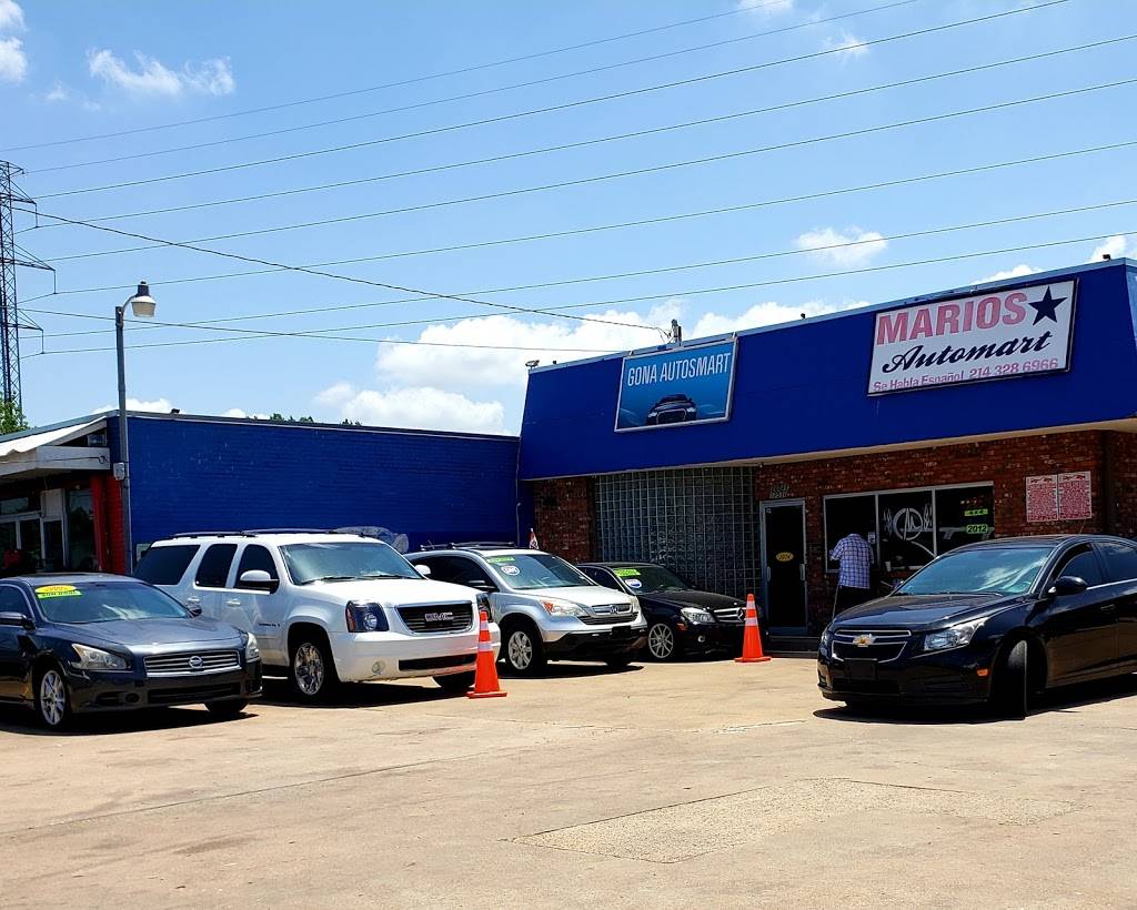 Marios Auto Mart | 11520 Garland Rd, Dallas, TX 75218, USA | Phone: (214) 328-6966