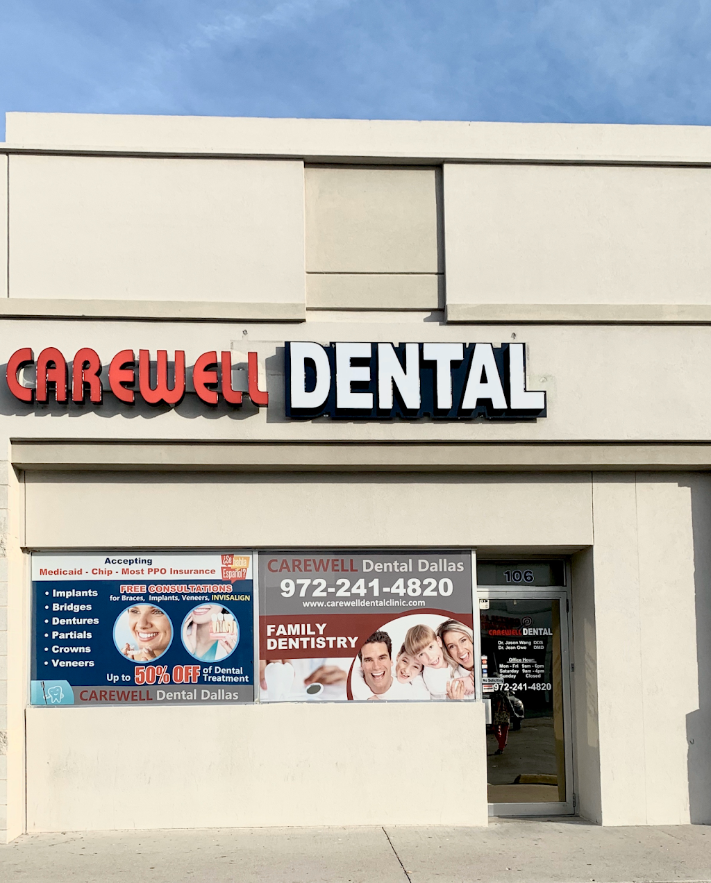 Carewell Dental Dallas | 3128 Forest Ln #106, Dallas, TX 75234, USA | Phone: (972) 241-4820