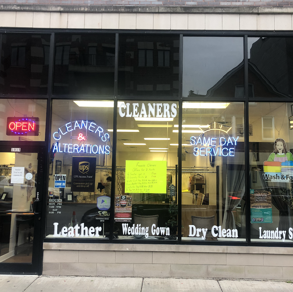 Freesia Cleaners | 2131 W Belmont Ave, Chicago, IL 60618, USA | Phone: (773) 404-8844