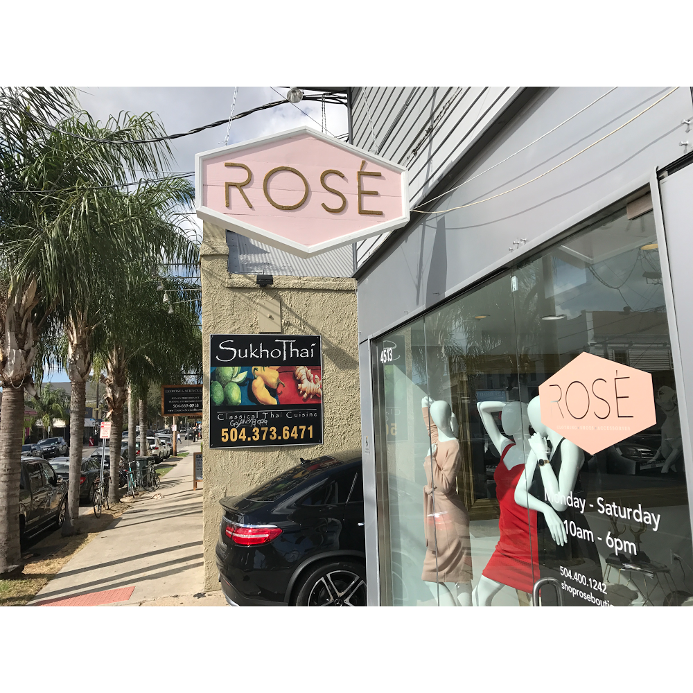 Rosé Boutique | 4513 Magazine St, New Orleans, LA 70115, USA | Phone: (504) 900-1242