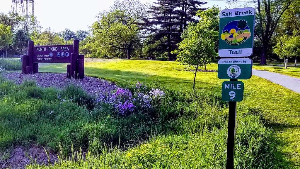 Salt creek parking lot | Salt Creek Greenway Trail, Addison, IL 60101, USA