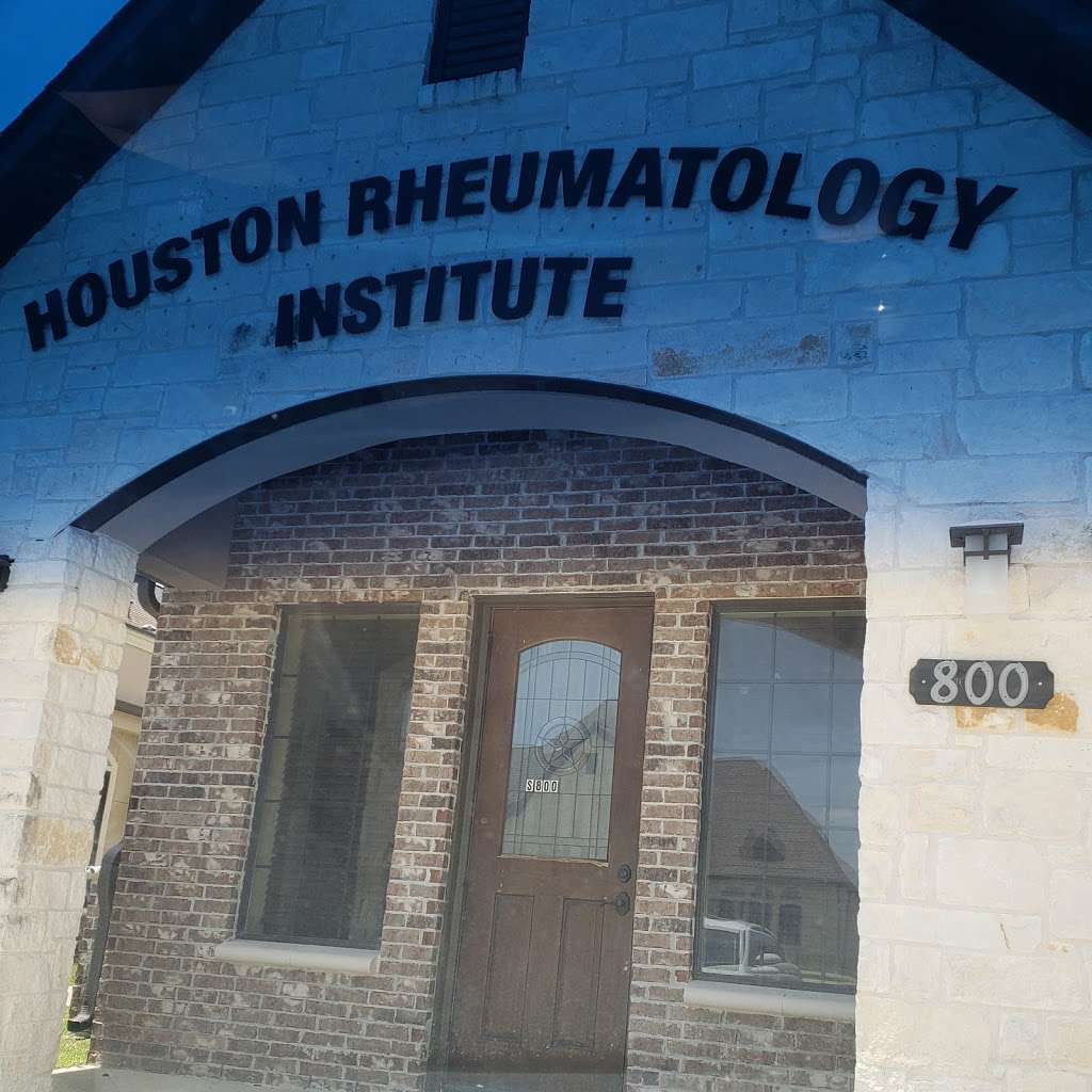 HOUSTON RHEUMATOLOGY INSTITUTE | 2222 Greenhouse Rd bldg 800, Houston, TX 77084, USA | Phone: (281) 851-7088