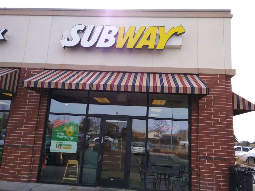 Subway | 19330 E Quincy Avenue, Suite A, Quincy Marketplace, Aurora, CO 80015, USA | Phone: (303) 627-9468