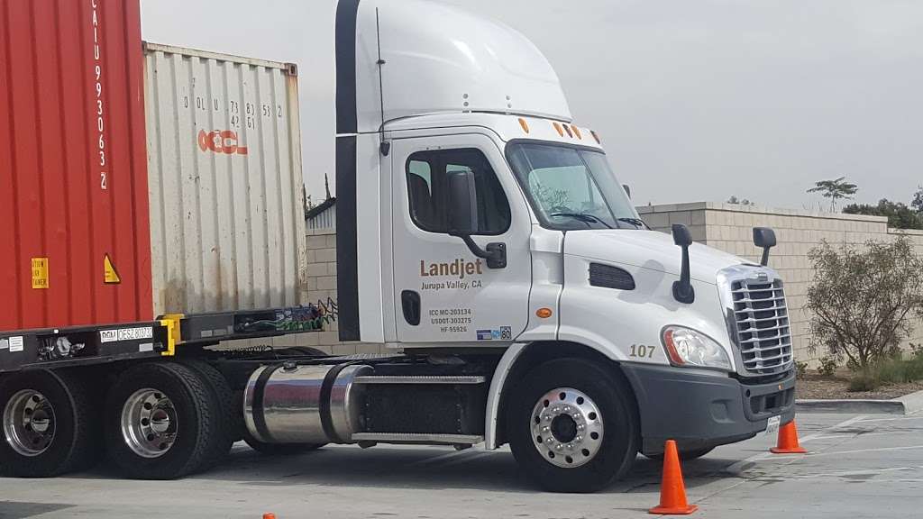 Landjet Motor Carriers Inc. | 1090 Hall Ave, Jurupa Valley, CA 92509 | Phone: (909) 873-4636