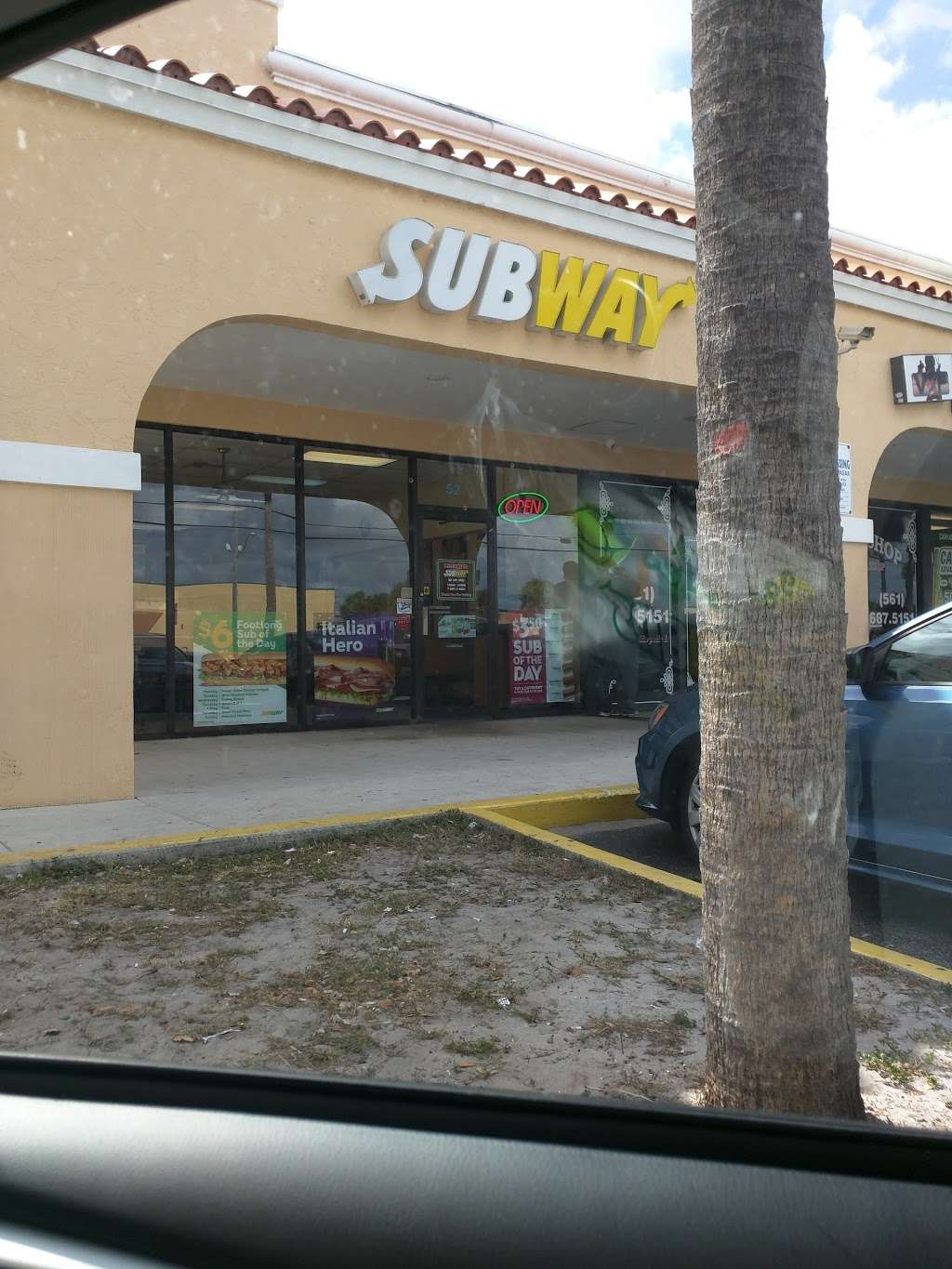 Subway Restaurants | 5335 N Military Trl #52, West Palm Beach, FL 33407, USA | Phone: (561) 478-9628