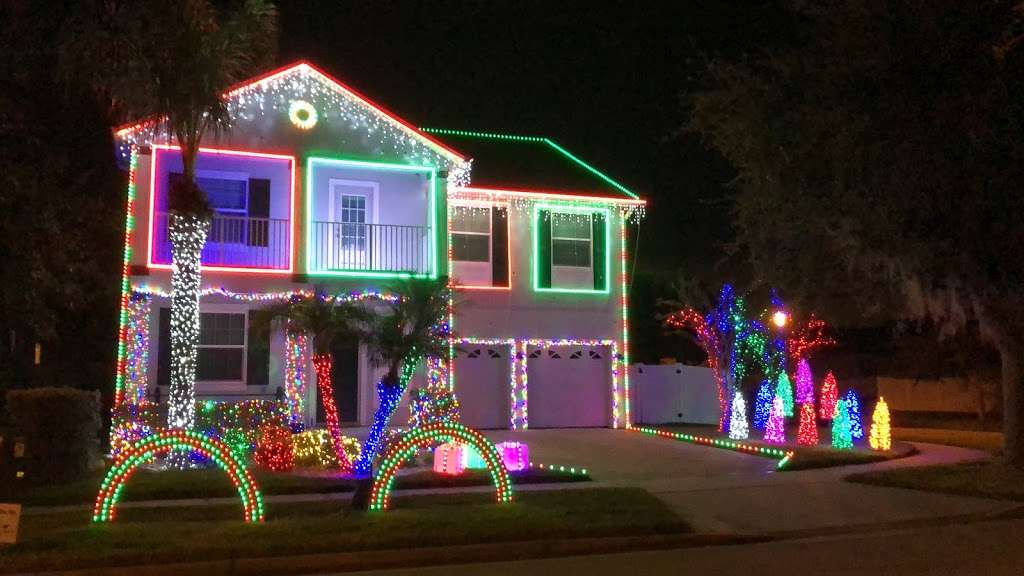 Lake Nona Lights (Christmas Light Show) | 9800 Old Patina Way, Orlando, FL 32832, USA | Phone: (407) 536-8822