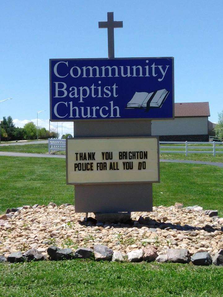 Community Baptist Church | 15559 County Rd 2, Brighton, CO 80603, USA | Phone: (303) 659-6487