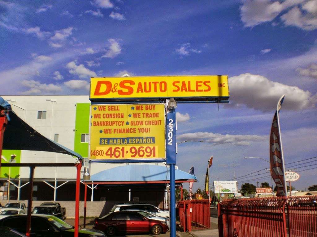 D&S Auto Sales, Inc | 2302 W Main St, Mesa, AZ 85201, USA | Phone: (480) 461-9691