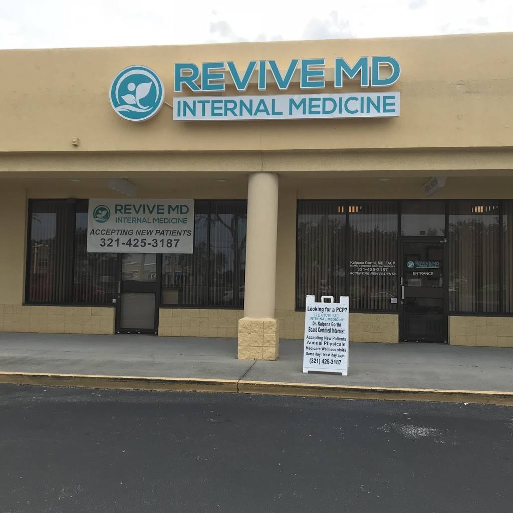 Revive MD Internal Medicine | 6450 N Wickham Rd Suite 106, Melbourne, FL 32940, USA | Phone: (321) 425-3187