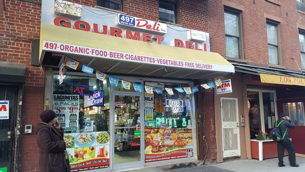 Gourmet Deli | 479 Myrtle Ave, Brooklyn, NY 11205, USA | Phone: (212) 250-8580