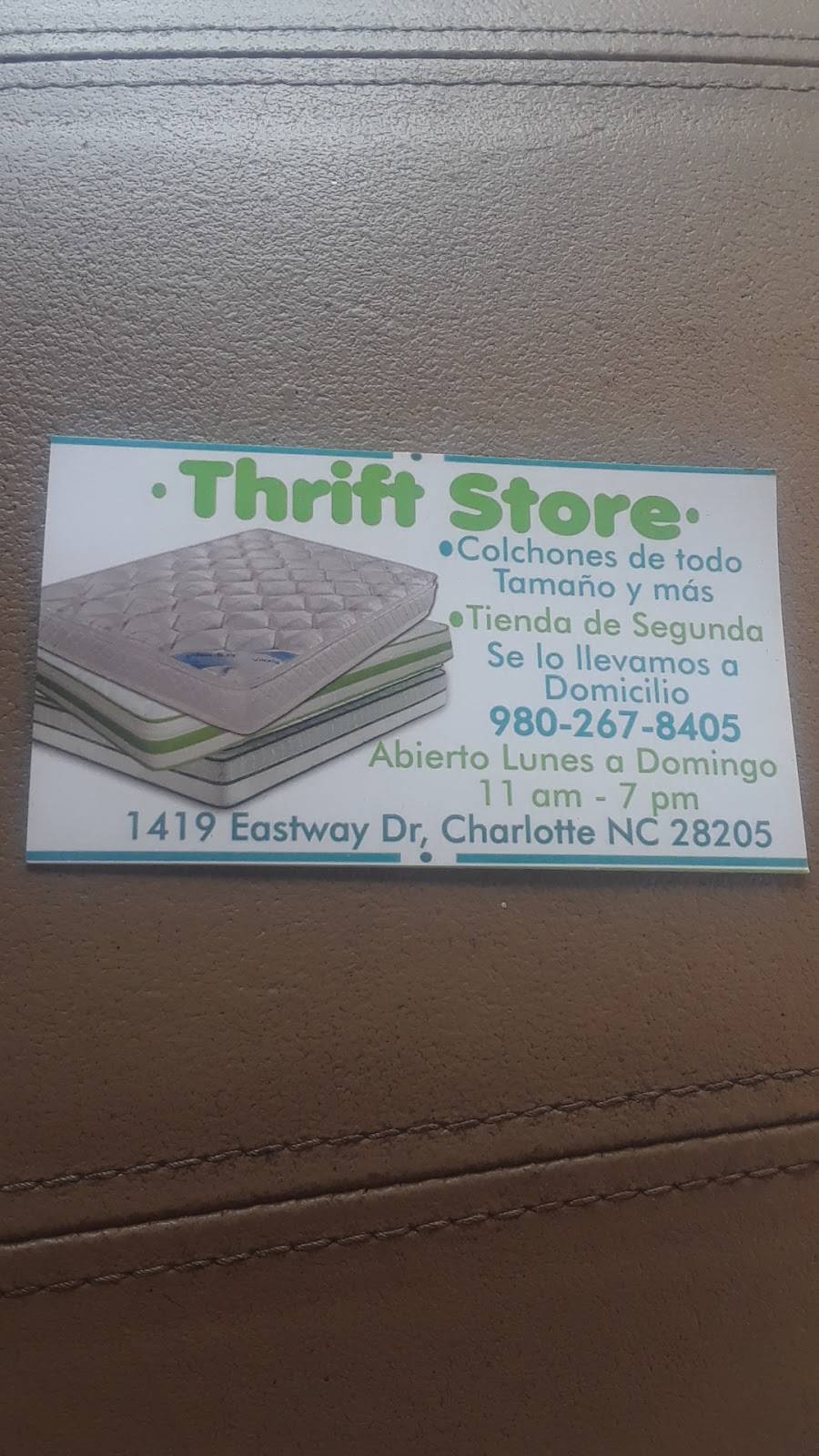 Mattress And Thrift Store | 1419 Eastway Dr, Charlotte, NC 28205, USA | Phone: (980) 267-8405