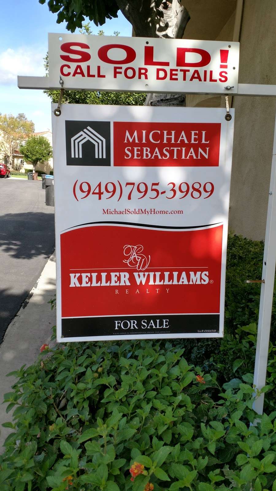 Keller Williams Realty: Michael Sebastian | 17822 17th St #101, Tustin, CA 92870 | Phone: (949) 795-3989