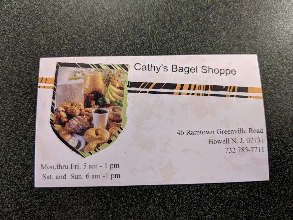 Cathys Bagel Shoppe Inc | 46 Ramtown-Greenville Rd, Howell, NJ 07731 | Phone: (732) 785-7711