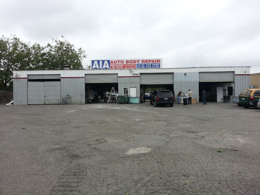 AIA Auto Body Repair | 29583 Ruus Rd, Hayward, CA 94544, USA | Phone: (510) 264-0647