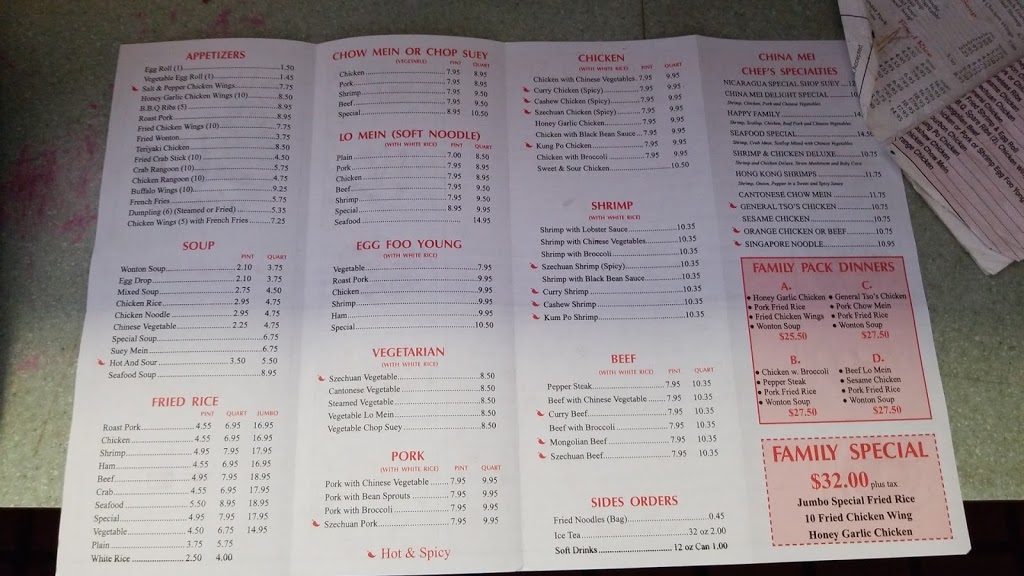 China Mei Chinese Restaurant | 17852 S Dixie Hwy, Miami, FL 33157, USA | Phone: (305) 238-1392