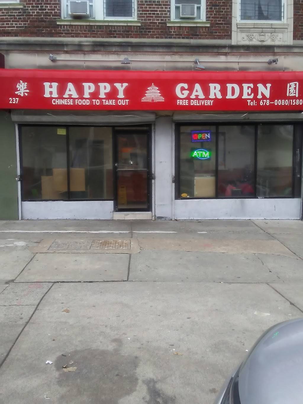 Happy Garden Chinese Restaurant | 237 Park Ave, East Orange, NJ 07017, USA | Phone: (973) 678-0080
