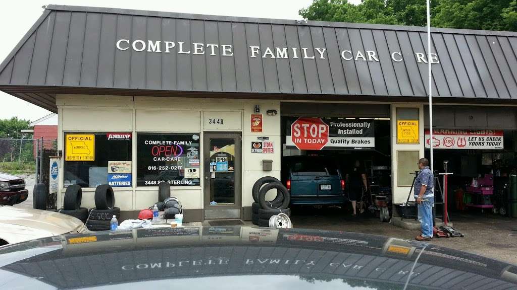 Complete Family Car Care | 3448 S Sterling Ave, Independence, MO 64052, USA | Phone: (816) 252-0217