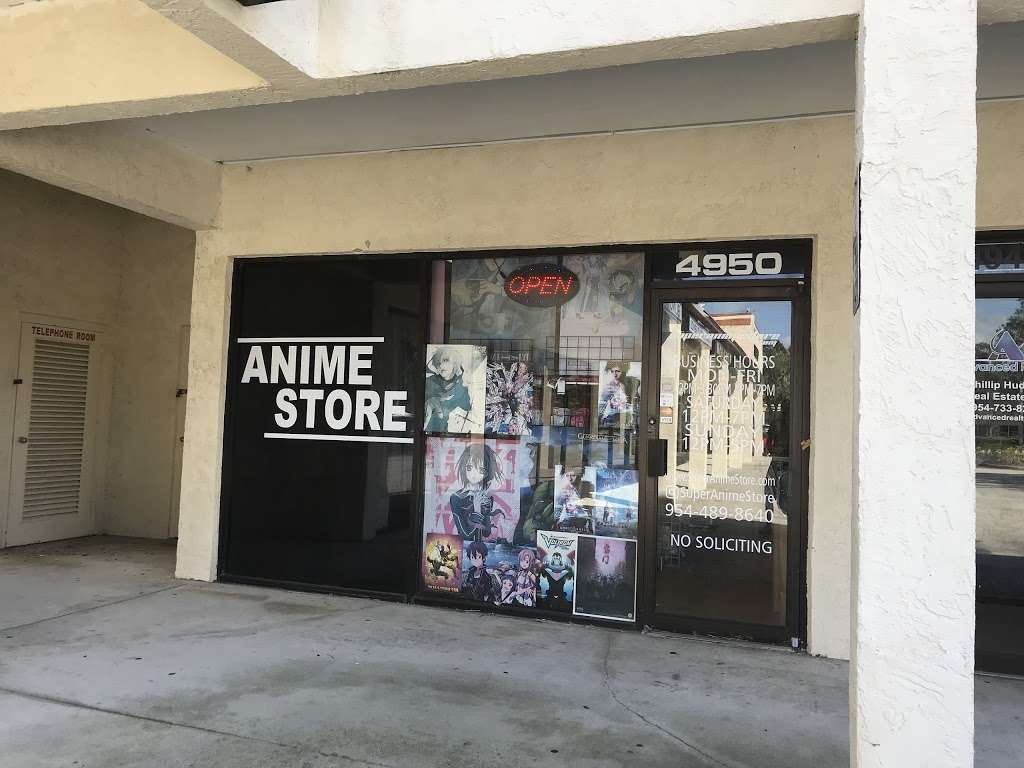 Super Anime Store, 4950 Northwest 88th Avenue, Lauderhill, FL