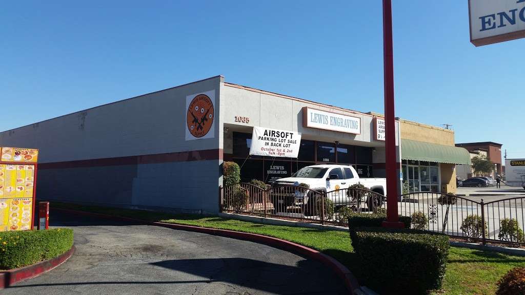 LEWIS ENGRAVING / LEWIS AIRSOFT SUPPLY | 1035 W San Bernardino Rd, Covina, CA 91722, USA | Phone: (626) 967-1234