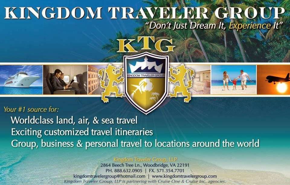 Kingdom Traveler Group, LLP | 2864 Beechtree Ln, Woodbridge, VA 22191, USA | Phone: (888) 632-0905