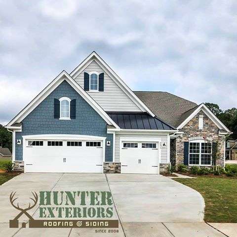 Hunter Exteriors LLC | 2740 Gray Fox Rd Unit #H, Monroe, NC 28110, USA | Phone: (704) 412-4037