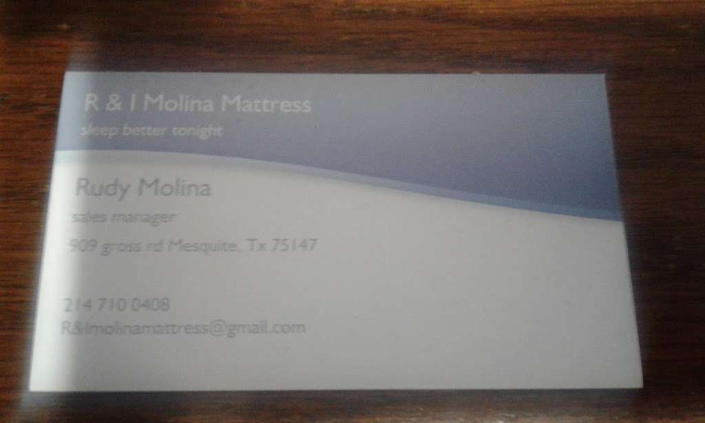 R & I Molina Mattress | 909 Gross Rd Suite 360, Mesquite, TX 75149, USA | Phone: (214) 306-9466