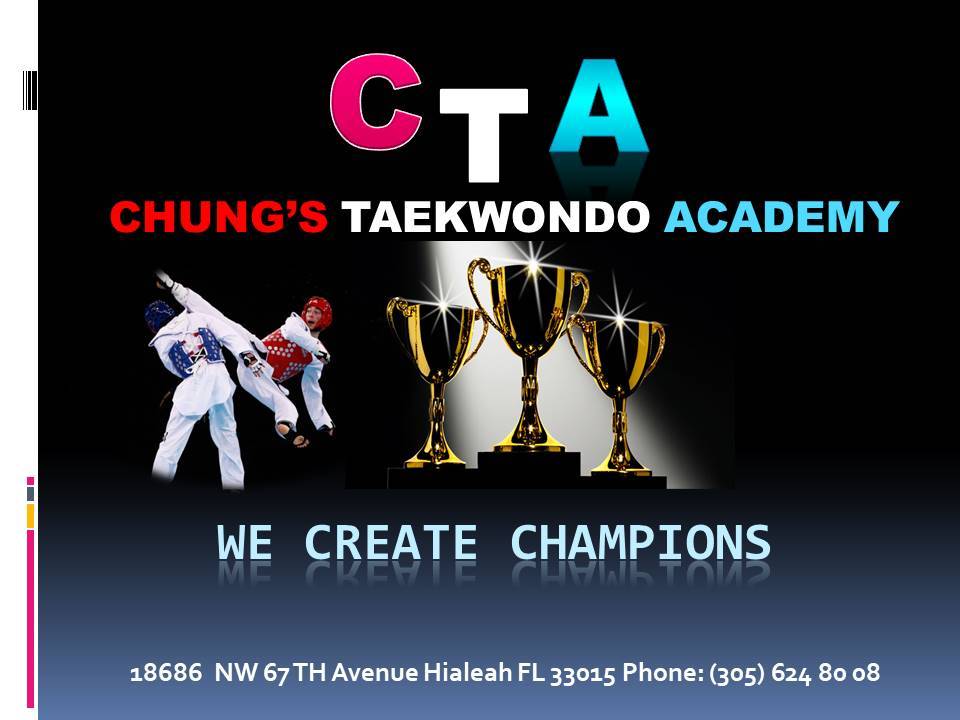 Chungs Tae Kwon Do Miami | 18686 NW 67th Ave, Miami Gardens, FL 33015, USA | Phone: (305) 624-8008