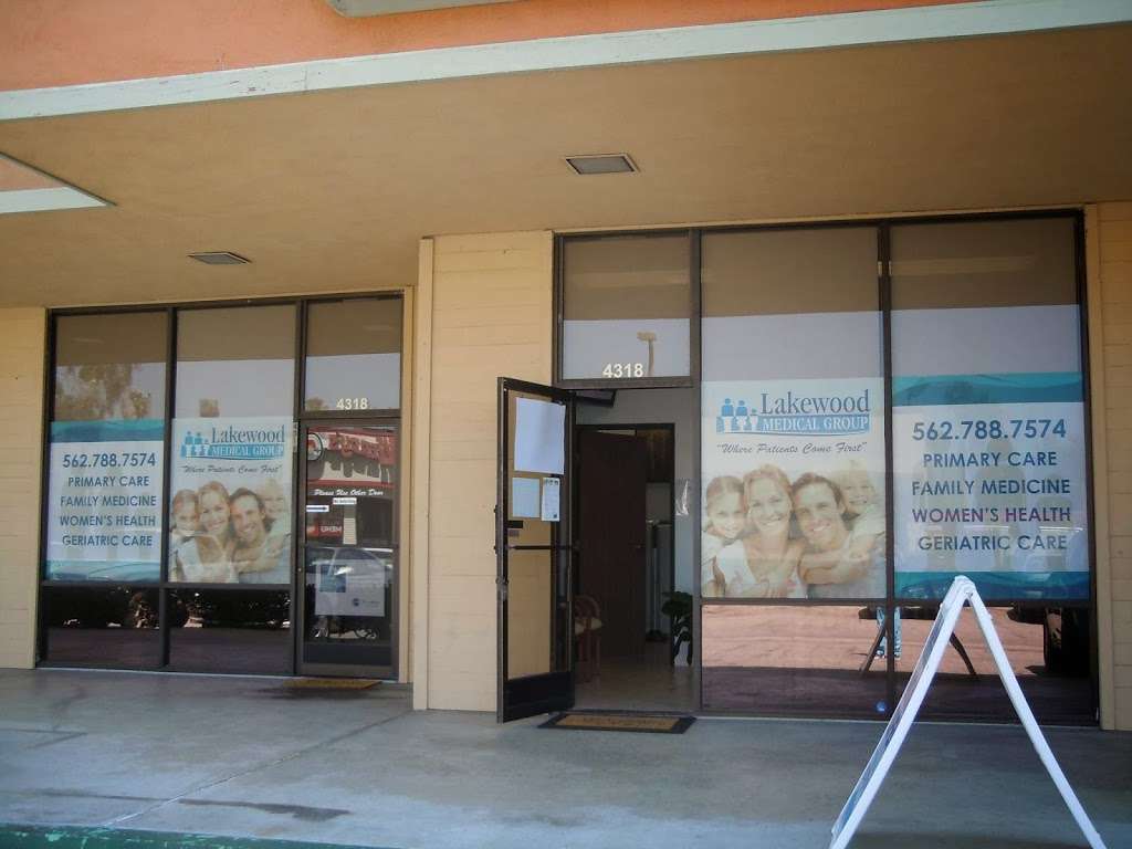 Lakewood Medical Group | 4318 South St, Lakewood, CA 90712, USA | Phone: (562) 788-7574