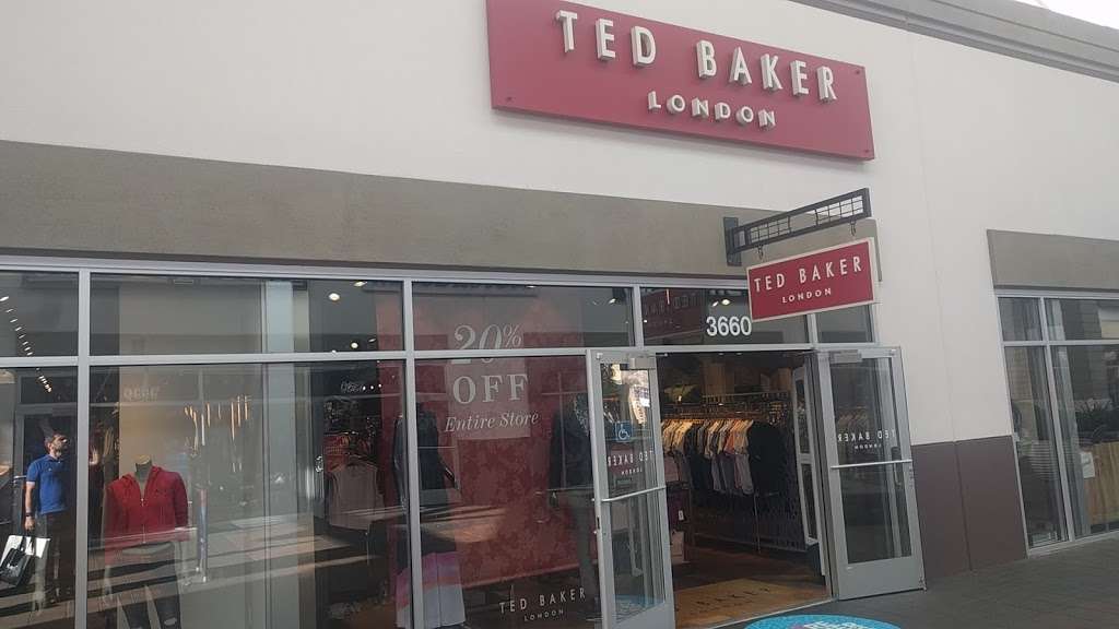SAN FRANCISCO OUTLETS – TED BAKER | 2774 Livermore Outlets Dr #3660, Livermore, CA 94551, USA | Phone: (925) 606-1279