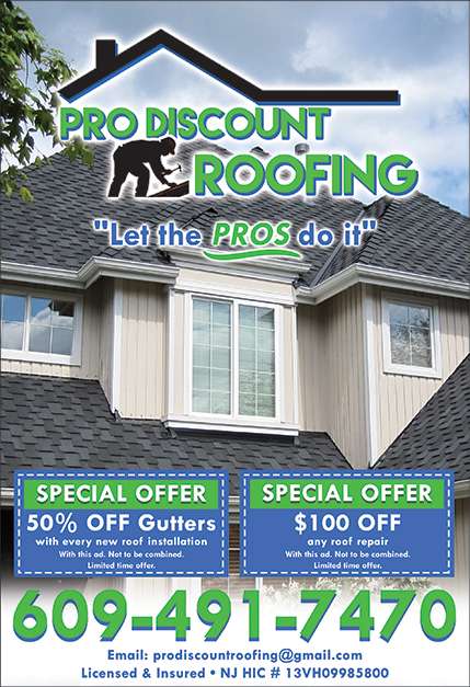 Pro Discount Roofing LLC | 649 Powell Rd, Eastampton Township, NJ 08060, USA | Phone: (609) 491-7470