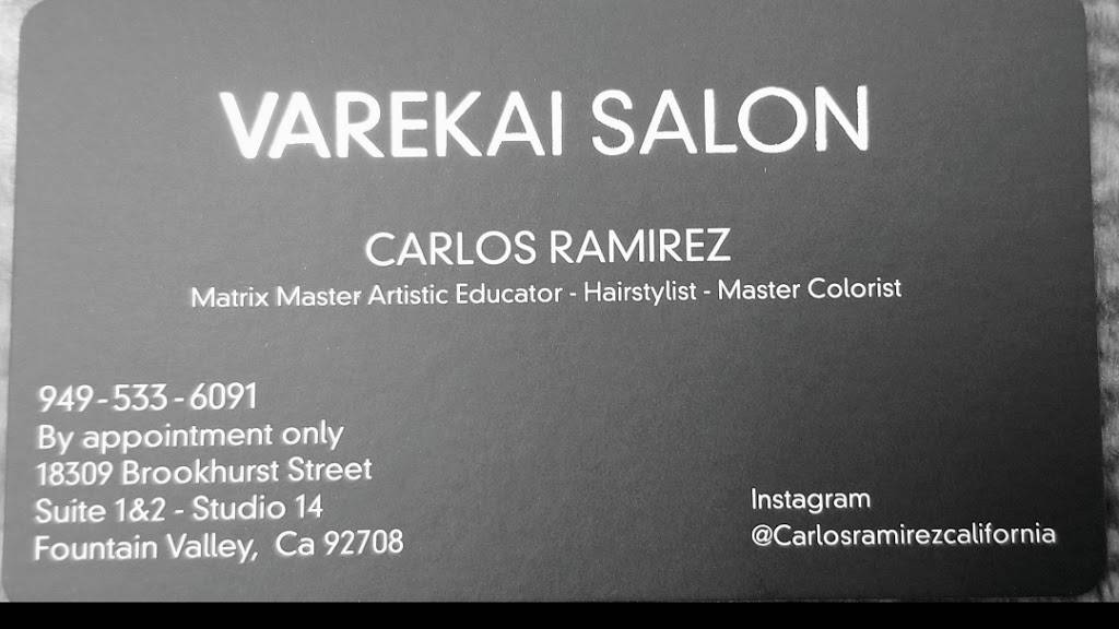 Varekai salon | 18309, 14 Brookhurst St Suite 1&2 - Studio, Fountain Valley, CA 92708, USA | Phone: (949) 533-6091