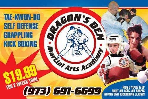 Dragons Den Acad-Martial Arts | 375 US-46, Budd Lake, NJ 07828, USA | Phone: (908) 327-4133