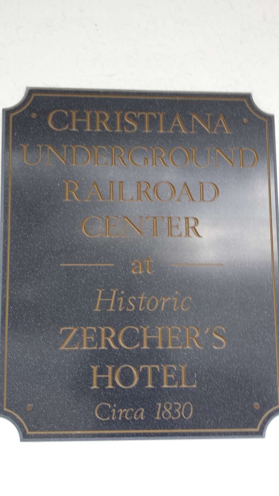 Christiana Underground Railroad Center at Historic Zercher’s Hot | 11 Green St, Christiana, PA 17509, USA | Phone: (717) 665-2275